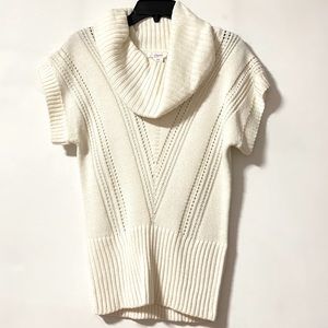 Candies | White Cowl Neck Sweater